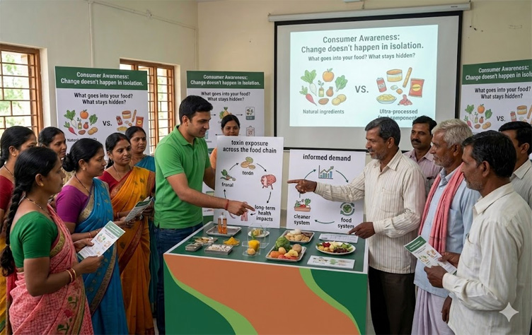 Consumer awareness workshop with community members