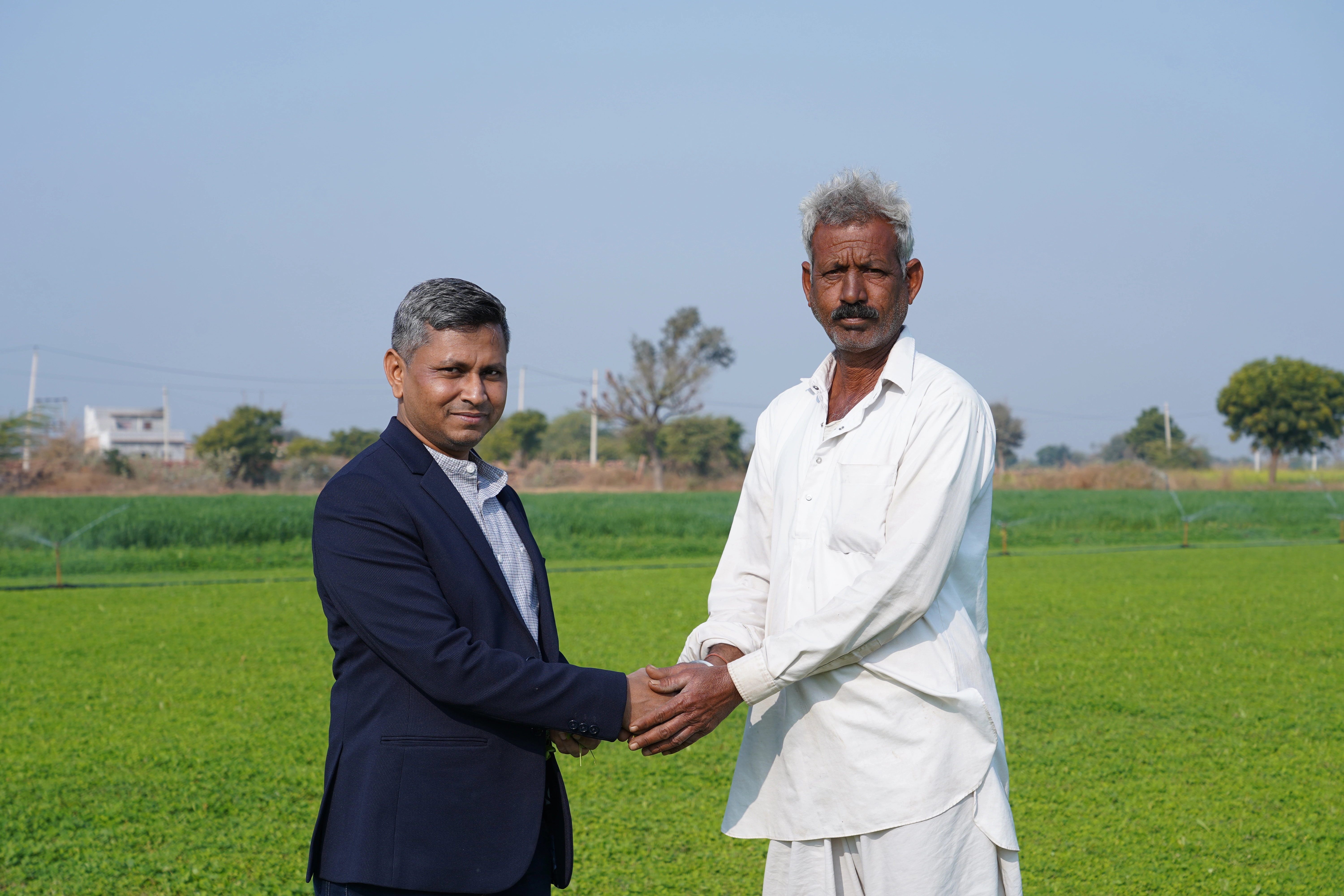 Farmer empowerment — sharing knowledge in the field